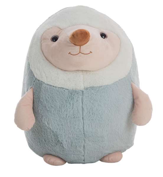 Creaciones Llopis Erizo Boli - Peluche hérisson 50 cm avec 2 couleurs - Surtido en polyestère, multilingue (français inclus)