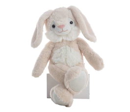 Creaciones Llopis Pati - Lapin en peluche en polyester, 36 cm, jouet pour enfant à partir de 3 ans, multilingue