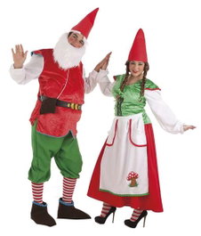 BigBuy Carnival Déguisement pour Adultes Gnome Taille L (6 Pièces)