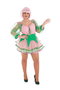 Creaciones Llopis - Déguisement Adulte Ninja avec Tutu - Taille L - Ensemble Jupe, Chemise et Corset
