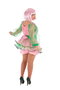 Creaciones Llopis - Déguisement Adulte Ninja avec Tutu - Taille L - Ensemble Jupe, Chemise et Corset