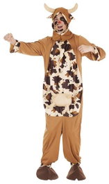 BigBuy Carnival Déguisement pour Adultes Vache Taille L (3 Pièces)