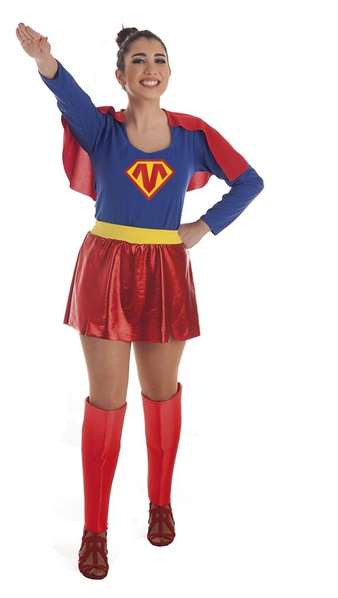 Creaciones Llopis Déguisement Super Heroína Adulte Taille L Creaciones Llopis Déguisement Super Heroína Adulte Taille L