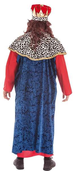Creaciones Llopis Déguisement Adulte Roi Mage avec Cape Bleue T-L Creaciones Llopis Déguisement Adulte Roi Mage avec Cape Bleue T-L