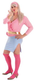 Creaciones Llopis Déguisement Adulte Muñeca Famosa Taille M