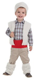 Creaciones Llopis Déguisement Berger Taille S (3 à 5 ans)