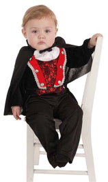 Creaciones Llopis Déguisement Bébé Vampire Gothique 0-12 Mois