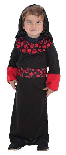 Creaciones Llopis - Tunique fantôme pour bébé avec capuche et ceinturon - Costume - Taille 0-12 mois Creaciones Llopis - Tunique fantôme pour bébé avec capuche et ceinturon - Costume - Taille 0-12 mois