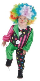 BigBuy Carnival Déguisement Bébé Clown Rayures 18 Mois