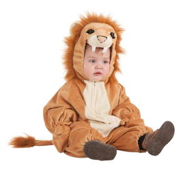 Creaciones Llopis Déguisement Bébé Lion avec Manoplas, 6-12 mois