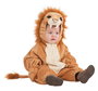 Creaciones Llopis Déguisement Bébé Lion avec Manchons - Taille 0-12 Mois