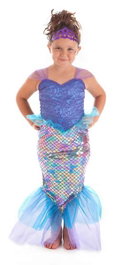 Creaciones Llopis Déguisement de Sirène Lila Lux Taille 7-9 Ans