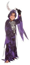 Creaciones Llopis Déguisement Enfant Reaper Tunique (3 Pièces) 7-9 Ans