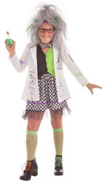 Creaciones Llopis T-S - Déguisement enfant scientifique fou avec blouse, taille unique