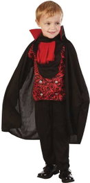 Creaciones Llopis Déguisement Danubie Vampire pour Enfants Taille M (7-9 ans)
