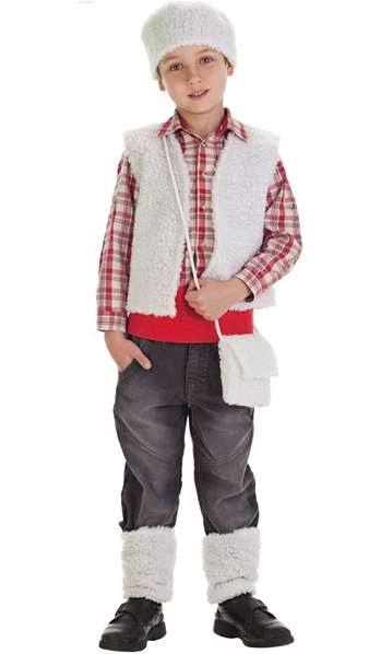 Creaciones Llopis Déguisement d'enfant petit berger taille T-M (7-9 ans) Creaciones Llopis Déguisement d'enfant petit berger taille T-M (7-9 ans)