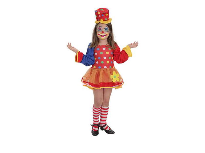 Creaciones Llopis Déguisement pour Enfants Pepona Clown 10-12 Ans Creaciones Llopis Déguisement pour Enfants Pepona Clown 10-12 Ans