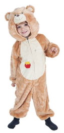 BigBuy Carnival Déguisement pour Enfants Ours en Miel Marron Clair 3-4 Ans