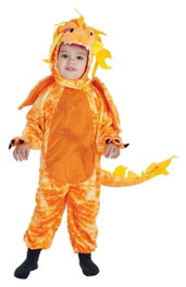 Creaciones Llopis Déguisement pour Enfants Dragon 3-4 Ans (2 Pièces)