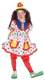 Creaciones Llopis Déguisement pour Enfant Payasa Tina T-M 7-9 Ans