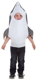 Creaciones Llopis Déguisement Requin Gris Taille S (3-6 Ans)