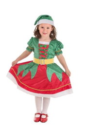 Creaciones Llopis Disfraz Infantil Ayudante Papá Noel T-M