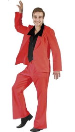 BigBuy Carnival Déguisement pour Adultes Costume Rouge Intense XL (2 Pièces)