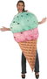 BigBuy Carnival Déguisement Adulte Cornet de Glace Taille L