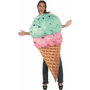 BigBuy Carnival Déguisement Adulte Cornet de Glace Taille L