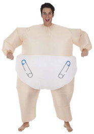 Creaciones Llopis Déguisement pour Adultes Bébé Gonflable L