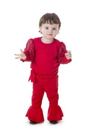 Creaciones Llopis Déguisement Bébé Carrá Rouge 1-2 Ans