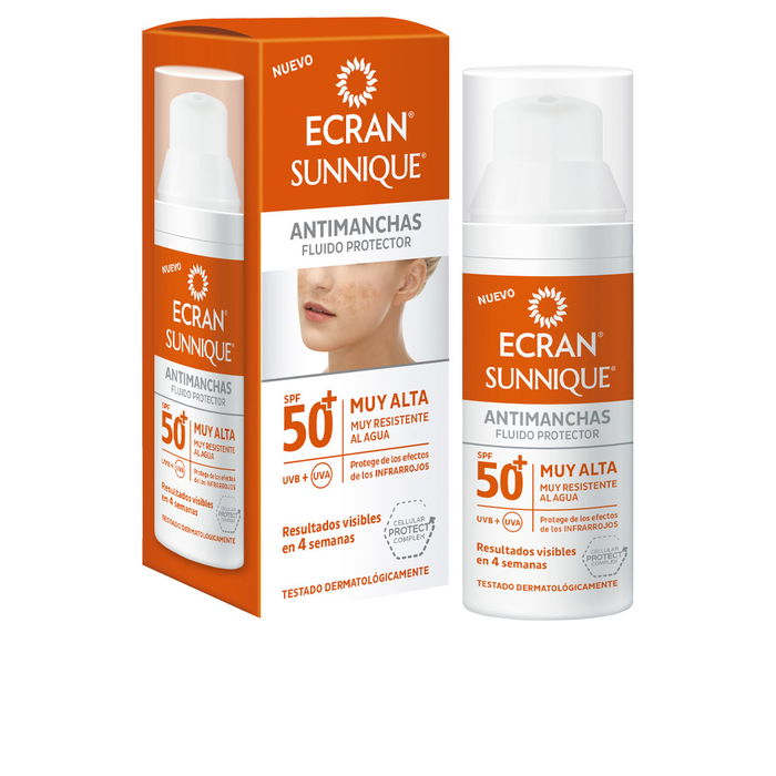 Ecran SUNNIQUE Crème Solaire Anti-Taches SPF50+ 50 ml