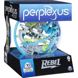 Spin Master - Perplexus Rebel Rookie - Labyrinthe 3D hybride, boule tournante et casse-tête - Jeu d'habileté pour enfant à partir de 4 ans