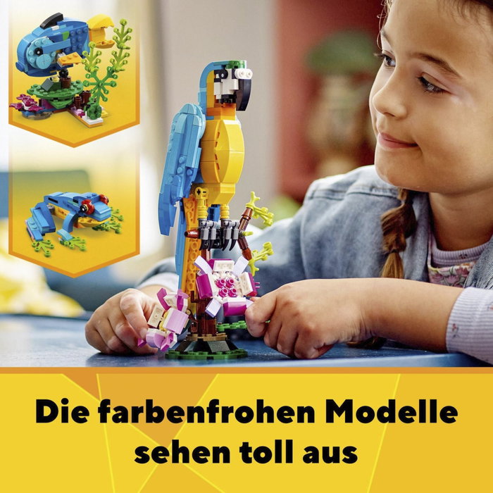 LEGO Creator 3-en-1 Loro Exótico 31136 LEGO Creator 3-en-1 Loro Exótico 31136