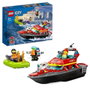 LEGO City 60373 Le Bateau de Sauvetage des Pompiers