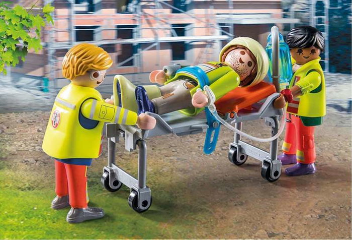 Playmobil Ambulance avec effets lumineux et sonores 71202 City Action