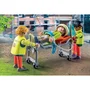 PLAYMOBIL 71202 Ambulance City Action avec effets lumineux et sonore - Les Secouristes