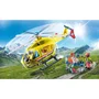Playmobil 71203 City Action Hélicoptère de Secours avec Figurines - Les Secouristes - Jeu de Construction pour Enfants