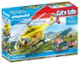 Playmobil Hélicoptère de secours 71203 City Life Rescue Helicopter