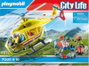 Playmobil Hélicoptère de secours 71203 City Life Rescue Helicopter
