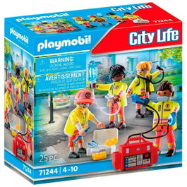 Playmobil City Life Rescue Team 71244