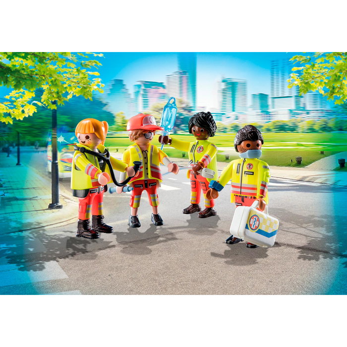 Playmobil City Life Rescue Team 71244
