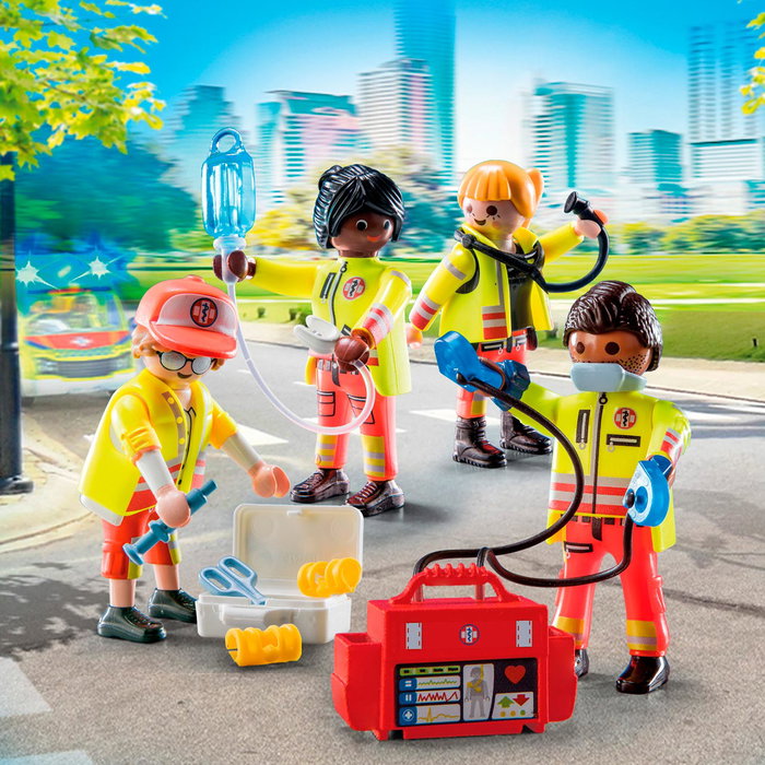 Playmobil City Life Rescue Team 71244