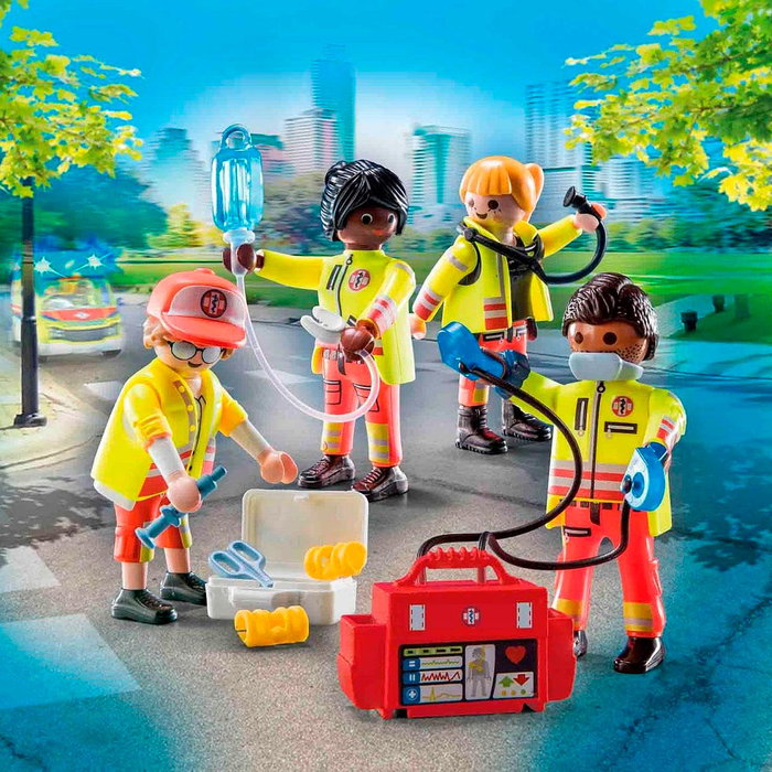 Playmobil City Life Rescue Team 71244