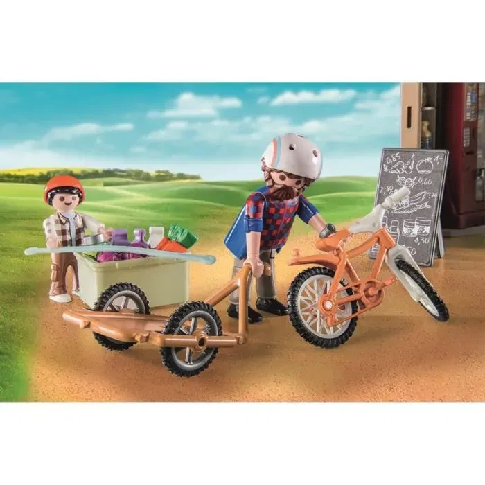 Playmobil 71250 Boutique de la Ferme Country - Ferme avec Vélo et Remorque - 83 Pièces - Jouet à Partir de 4 Ans Playmobil 71250 Boutique de la Ferme Country - Ferme avec Vélo et Remorque - 83 Pièces - Jouet à Partir de 4 Ans