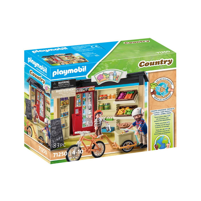 Playmobil Boutique de la ferme 24h/24, 83 pièces