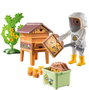 Playmobil Country - Apicultrice, Calme les Abeilles avec l'Ahumado - Figurine et Accessoires - Jeu d'Imitation pour Enfants à Partir de 4 Ans