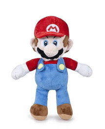Play By Play Peluche Super Mario Bros 25cm en Velboa avec détails imprimés et brodés