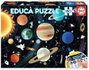 Educa Puzzle 150 Pièces Système Solaire - Pour Enfants de 6 à 8 Ans - Langues : Espagnol, Anglais