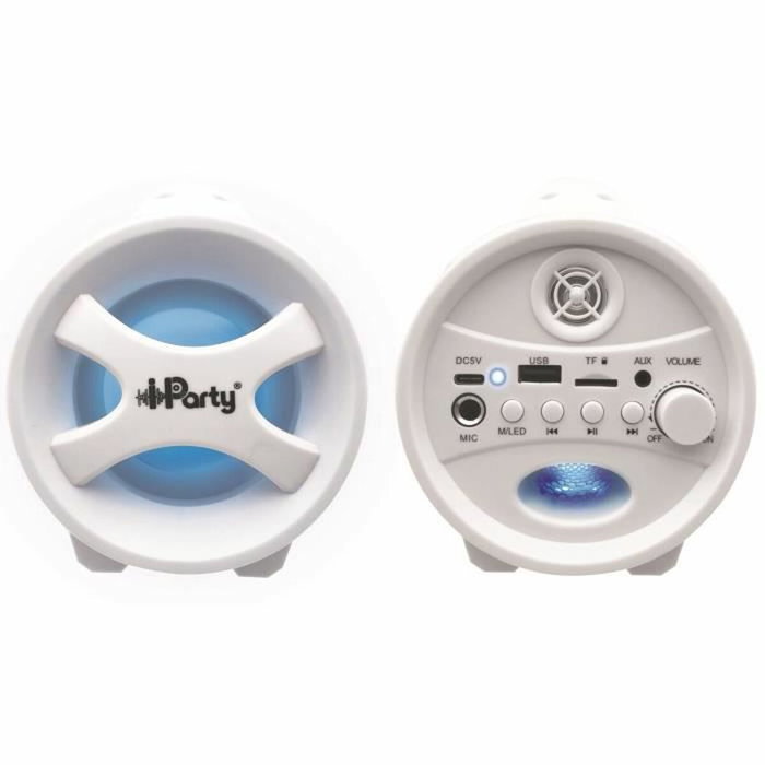 Lexibook FLASHBOOM Enceinte Bluetooth Blanc